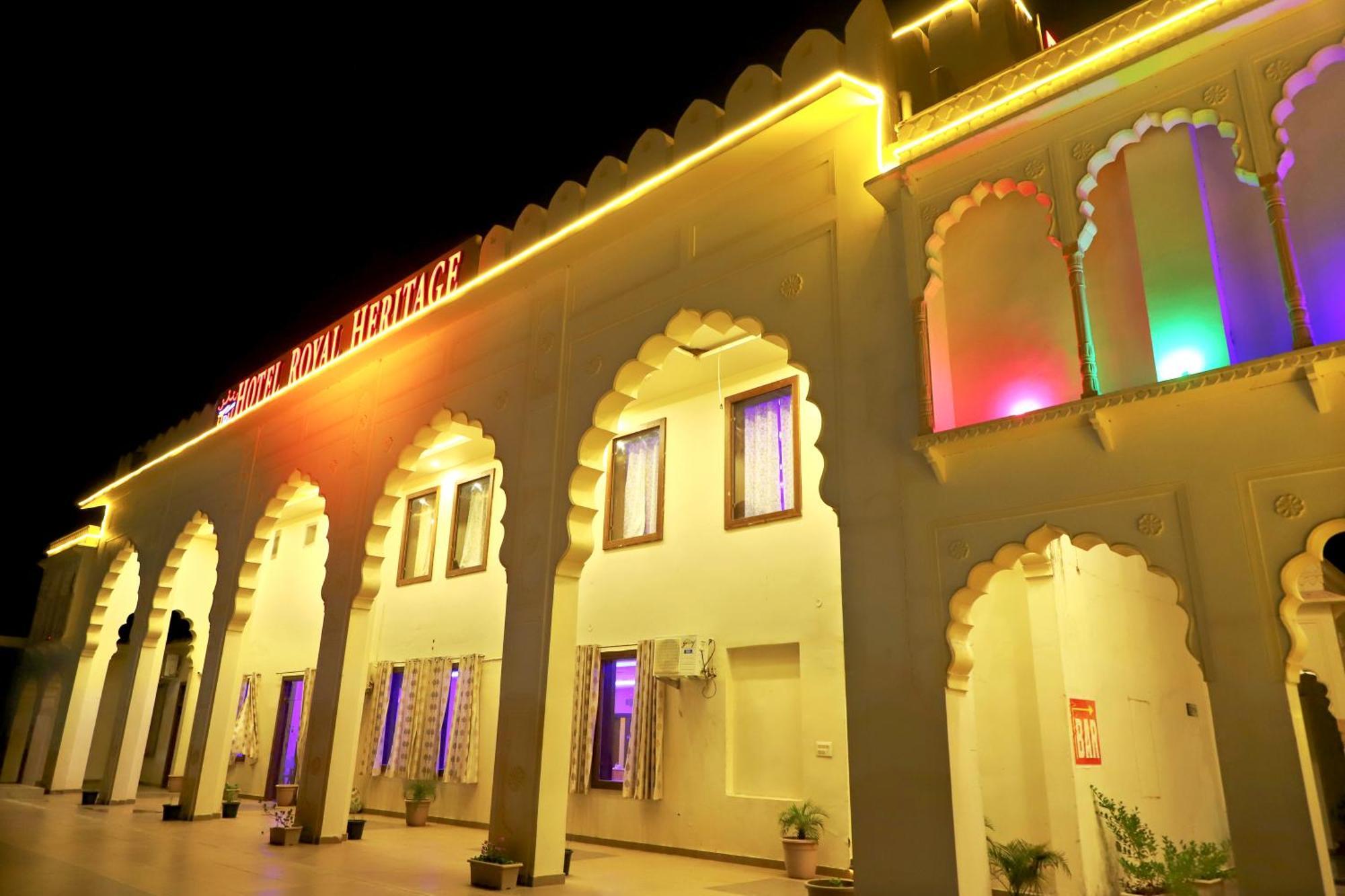 Hotel Royal Heritage Bharatpur Exterior foto